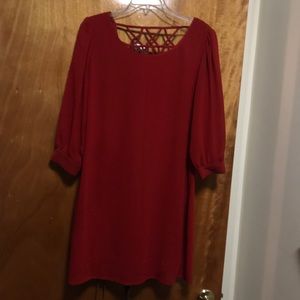 Red Formal/Casual Dress